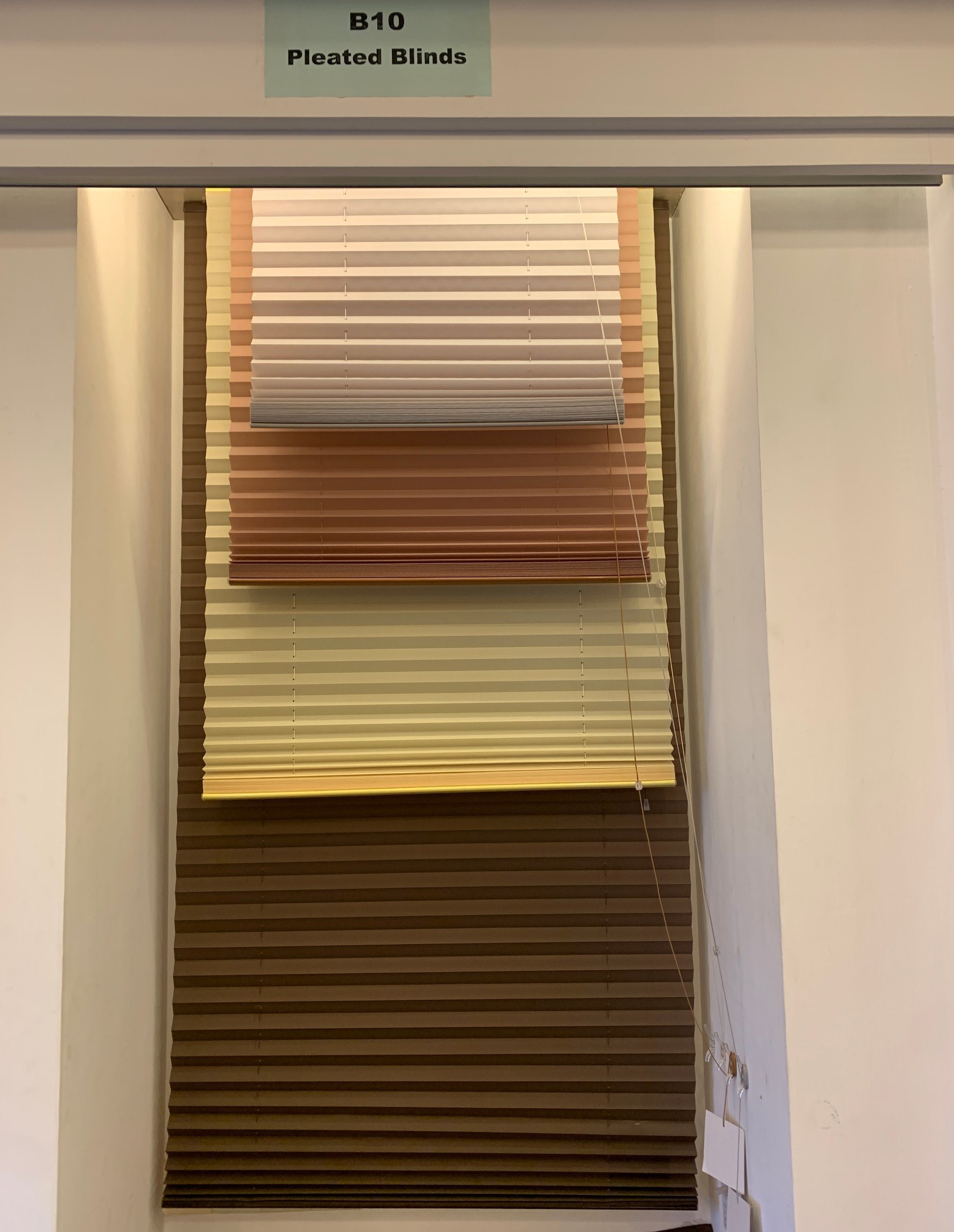 Pleated Blinds-VIKSON BLINDS ENTERPRISE CO., LTD-aluminum blinds,roman ...